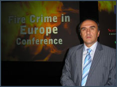 Newcastle, Σεπτέμβριος 2008, συμμετοχή στις Εργασίες του Διεθνούς Συνεδρίου για τη Διερεύνηση του Εγκλήματος του Εμπρησμού (Fire Crime in Europe Conference 2008).